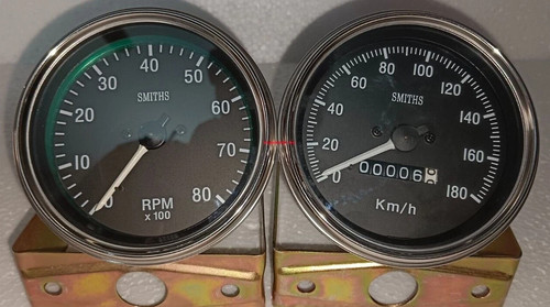 Smiths 85mm mechanischer tacho - mechanischer,