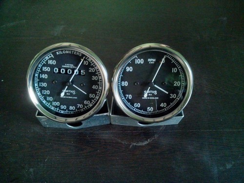 Smiths 160 tachometer - km/h,