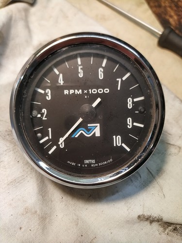 Smiths revcounter rsm - 9.8,